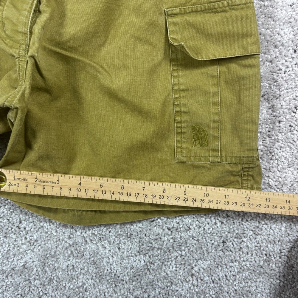 The North Face Olive Green Cargo Shorts - Picture 12 of 14